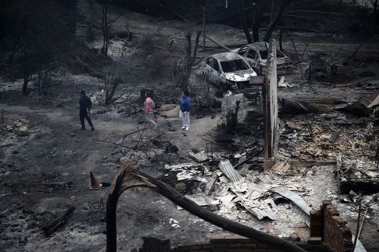 incendios chile