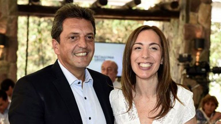 Sergio Massa y Eugenia Vidal