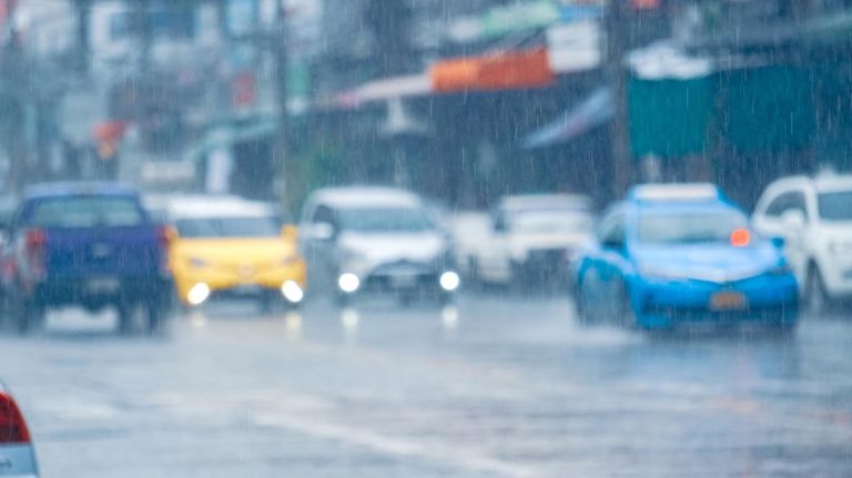 Lluvia en la ciudad