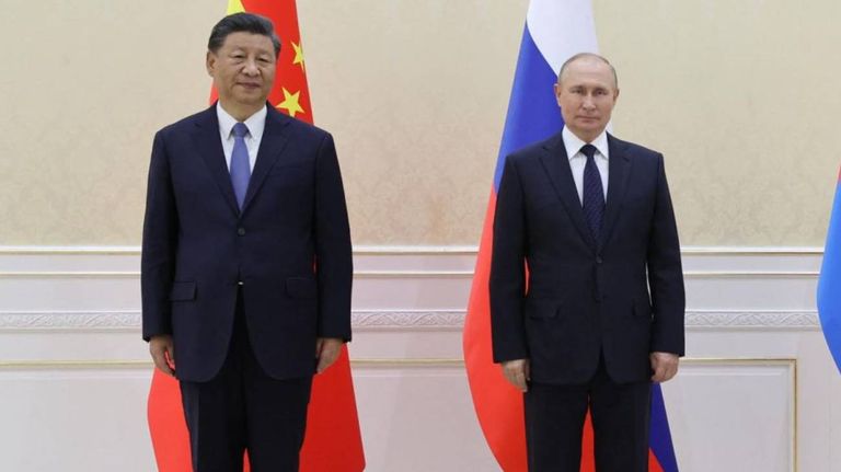 Vladimir Putin y Xi Jinping