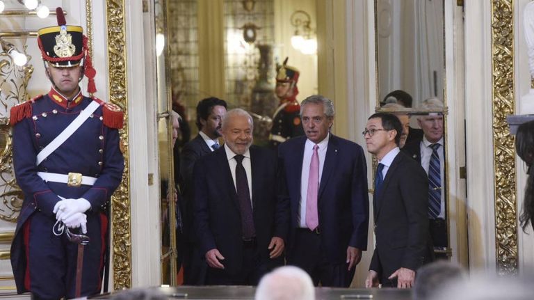 Luiz Inacio Lula DaSilva en Argentina