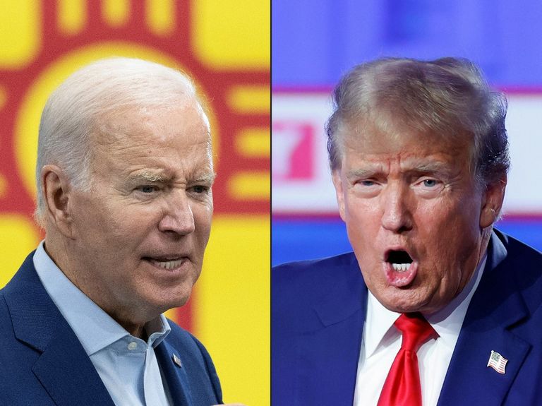 Joe Biden y Donald Trump