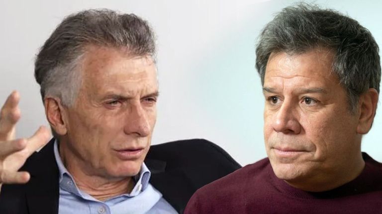 Mauricio Macri y Facundo Manes
