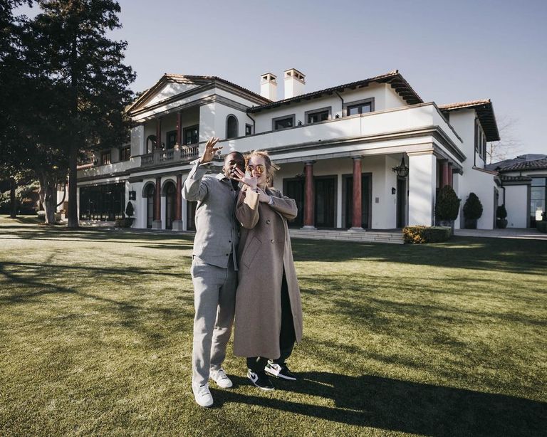 La insólita forma en la que Adele confirmó haberse casado con Rich Paul