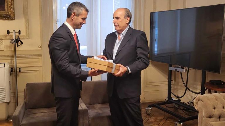Guillermo Francos y Martín Menem