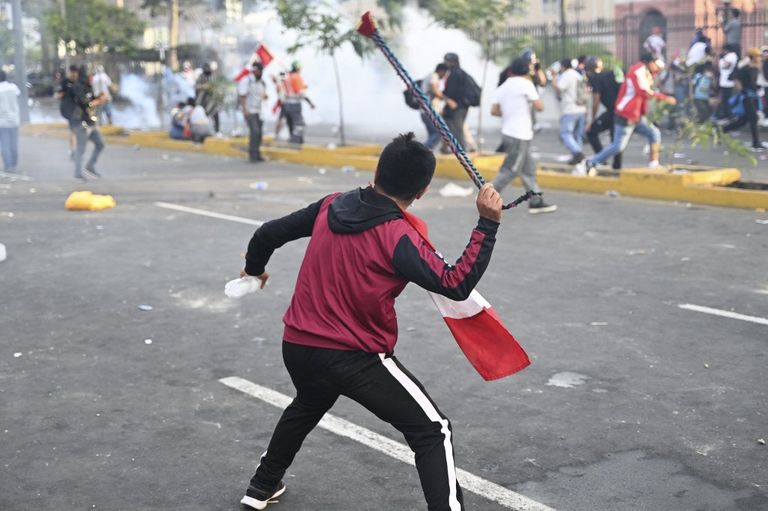 Disturbios en Lima 20230119