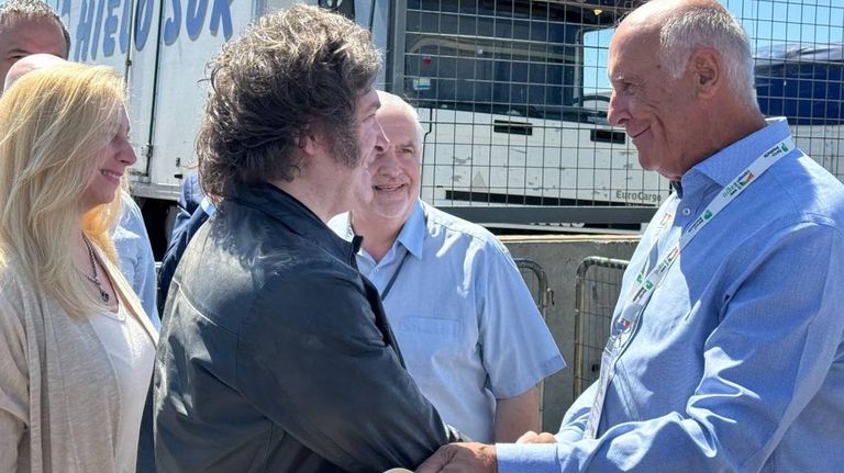 El presidente Javier Milei en Expoagro