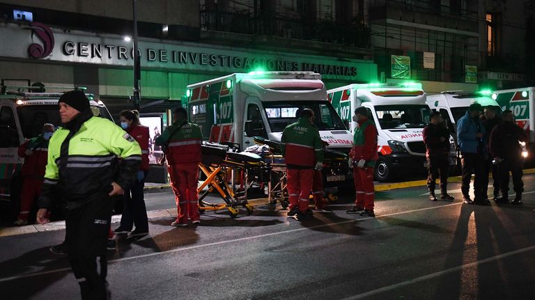 Incendio en Recoleta