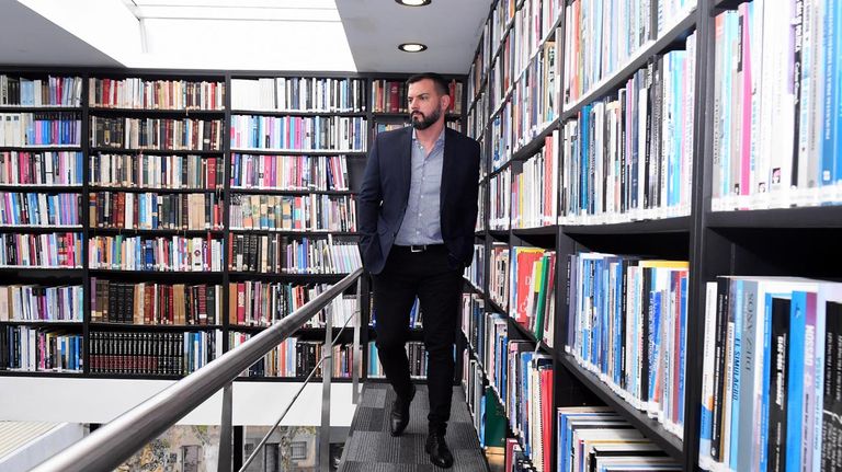 Emmanuel Alvarez Agis, en la entrevista en Diario PERFIL.