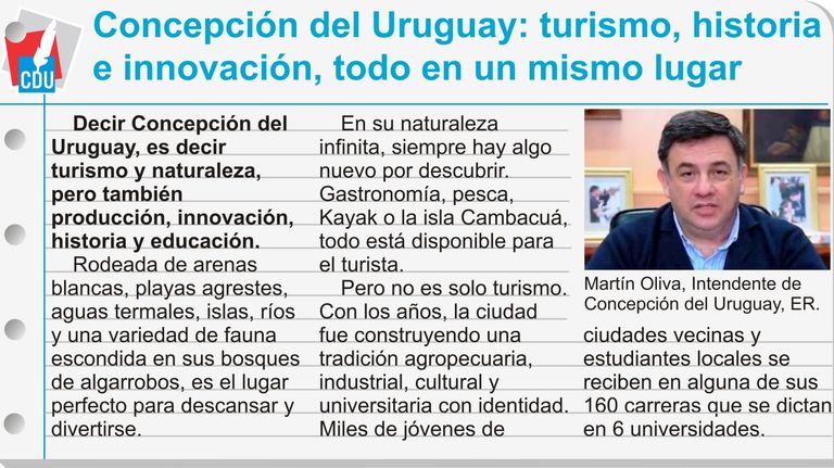 Concepción del Uruguay - Cuadro 1