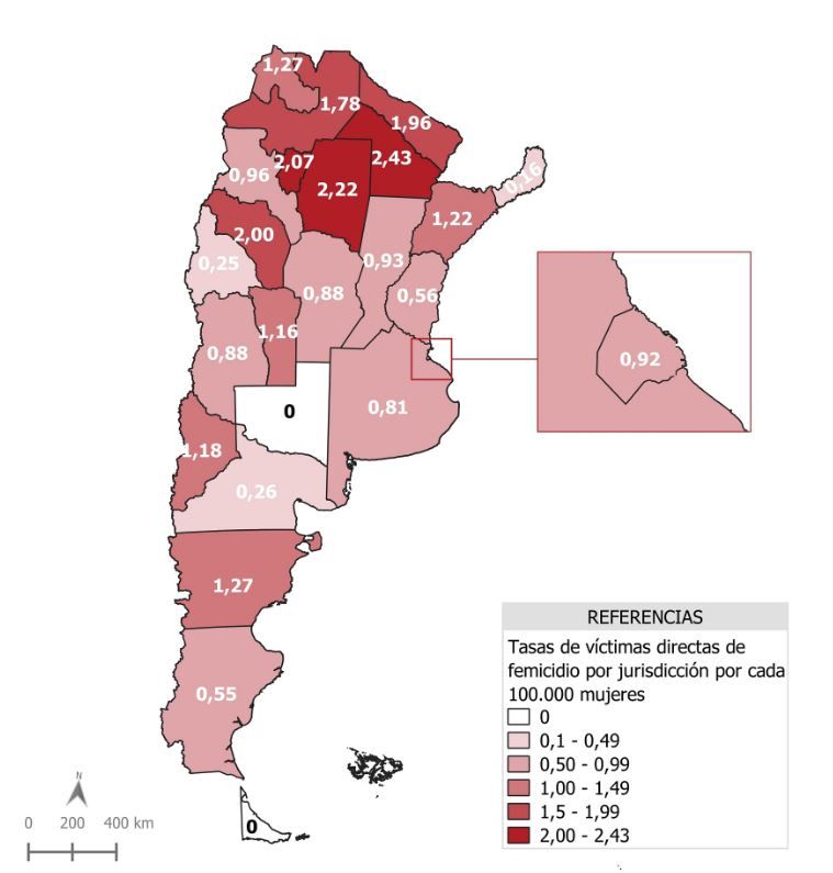 Femicidios 2021.
