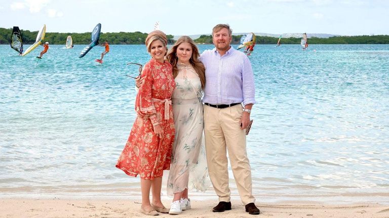 Máxima y Guillermo en Curaçao