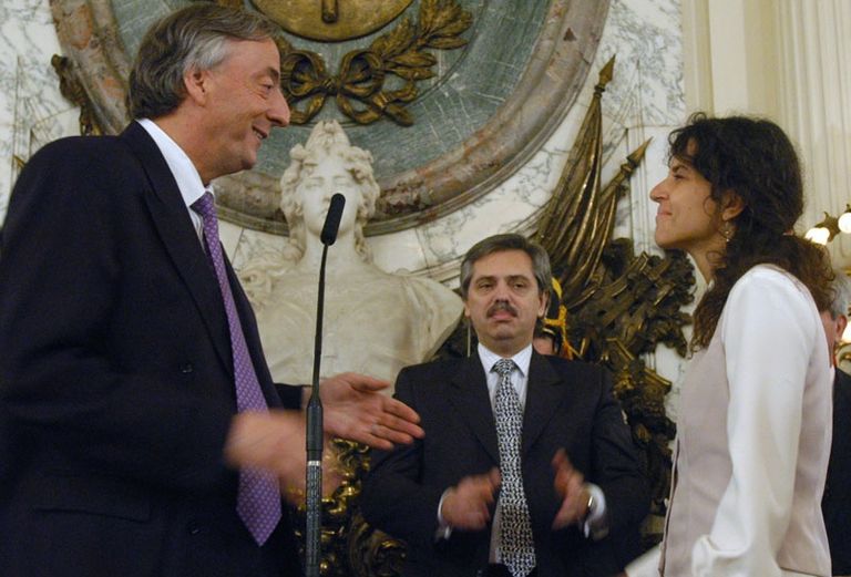Picolotti asumió como secretaria de Ambiente con Néstor Kirchner