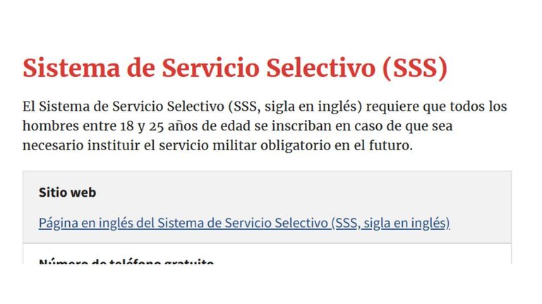 Sistema de Servicio Selectivo (SSS) 09042026