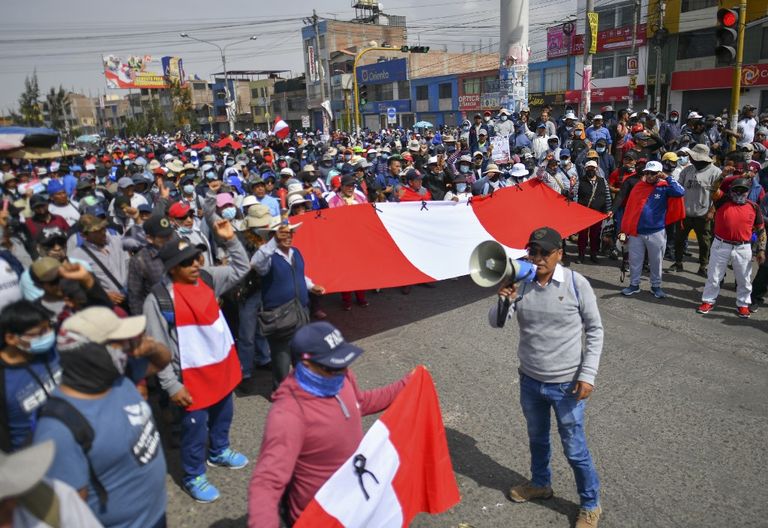 Protestas en Perú 20230104