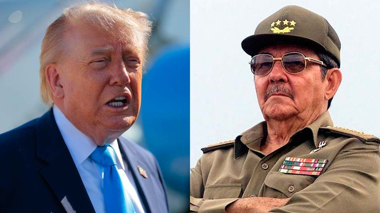 Donald Trump y Raúl castro 20052026