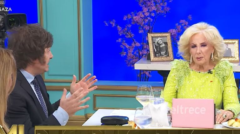 Milei con Mirtha 20221203