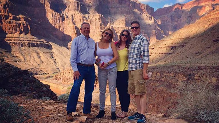 Brittany Maynard durante su último viaje familiar