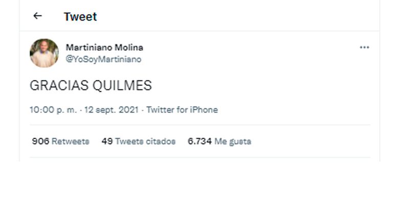 Martiniano Molina 20210913