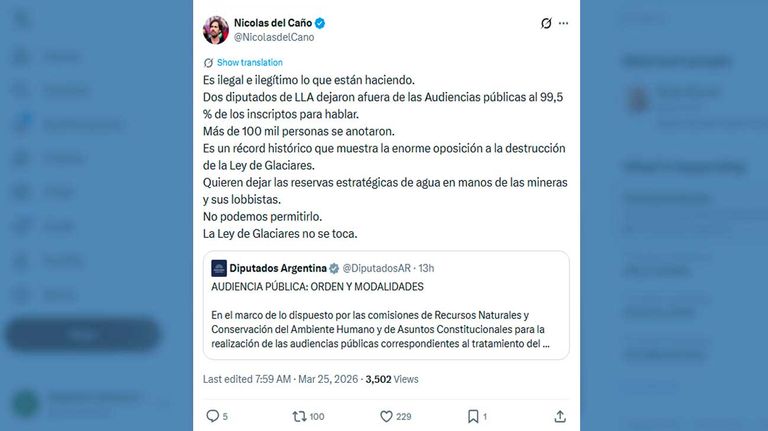 X Nicolas del Caño 25032026