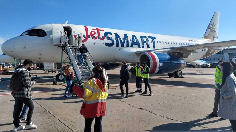Aviones de Jetsmart. 20210820