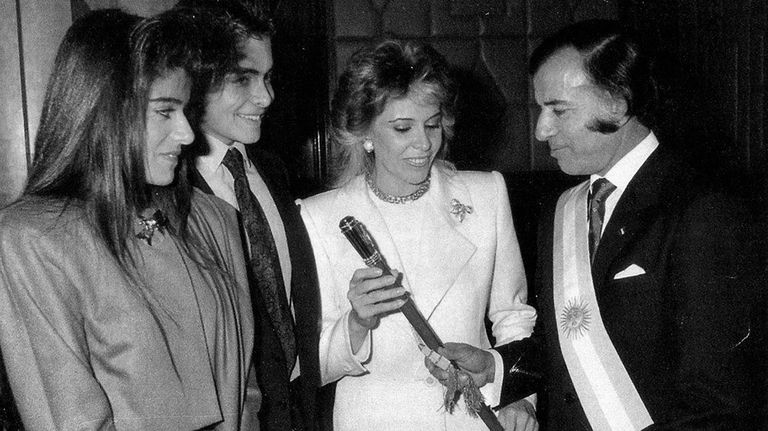 8 de julio de 1989: Carlos Menem asume la presidencia