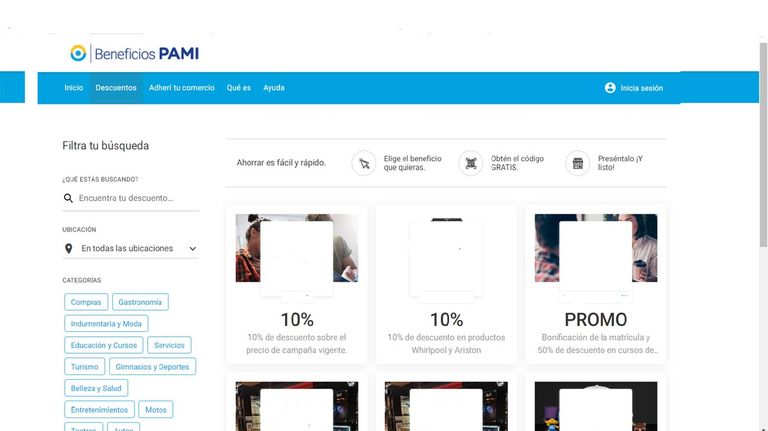 Beneficios PAMI