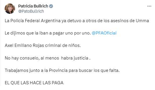 Patricia Bullrich