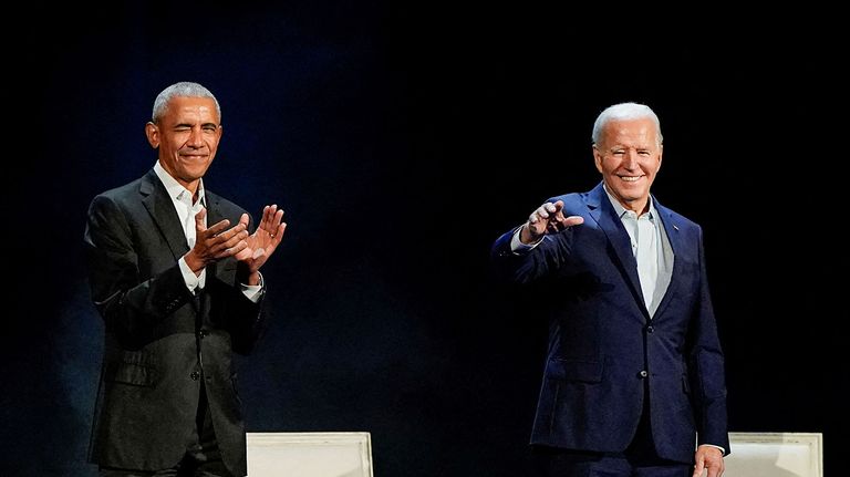 Barak Obama y Joe Biden