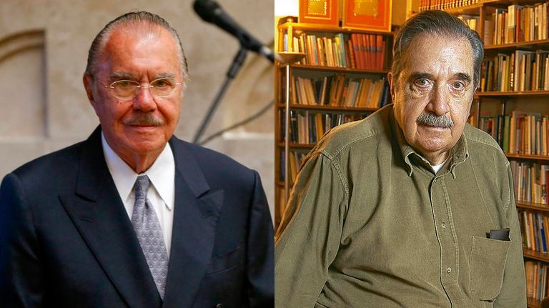 Raúl Alfonsín y José Sarney 20201016