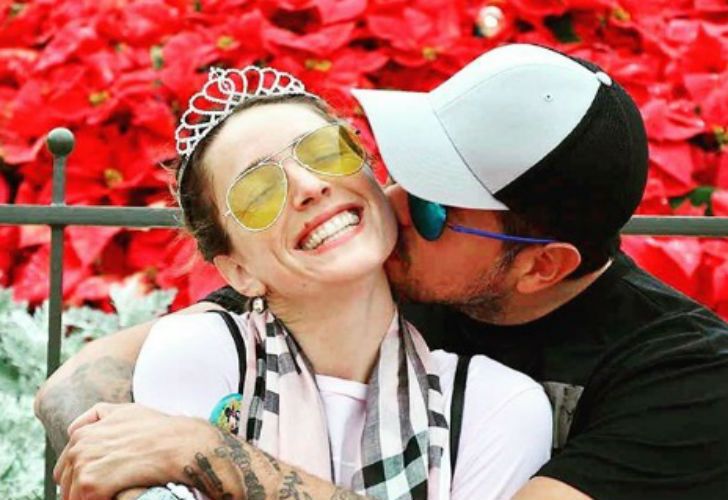 Pablo Perez Companc y su novia Evangelina.