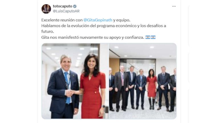 Luis Caputo X 20250424