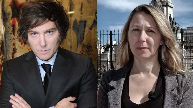 Javier Milei y Myriam Bregman 20220609