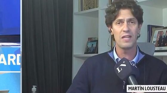 Martín Lousteau, en la nota con LN+.