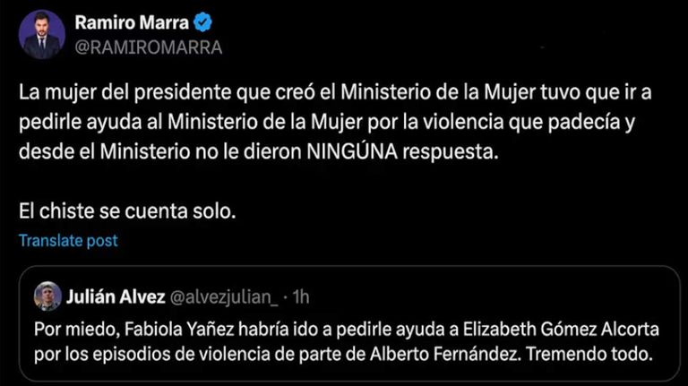 Tuits contra Alberto Fernández 20240806