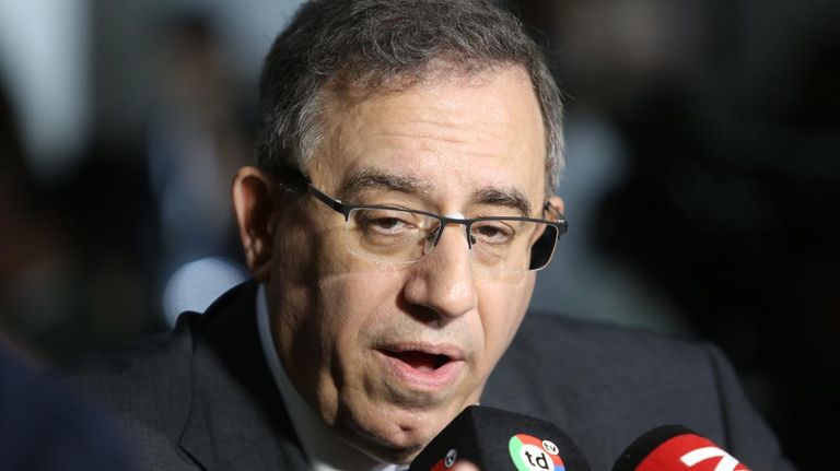 Llegada de invitados al debate x balotaje