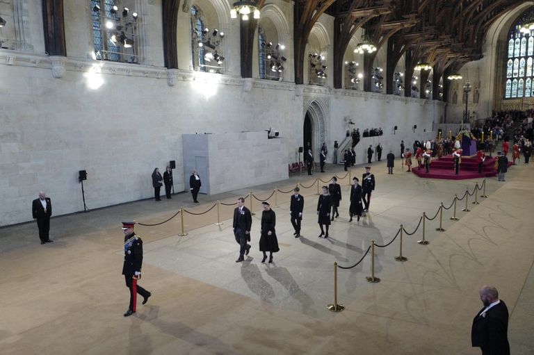 Westminster Hall funeral isabel