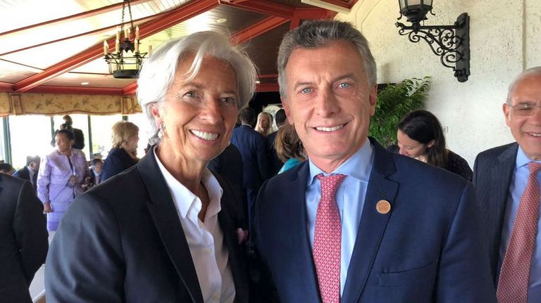 Macri y Lagarde
