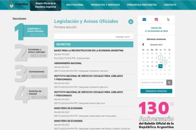 Javier Milei 20231222