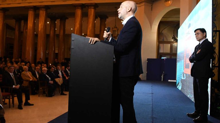 Presentación Canal E en la Bolsa de comercio de Buenos Aires