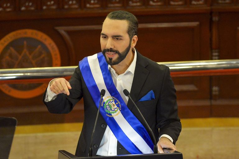 President Bukele Speaks To Congress Since Ousting Attorney General And Supreme Court