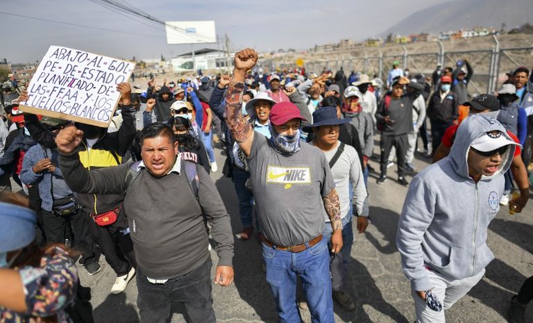 Protestas en Perú 20230104