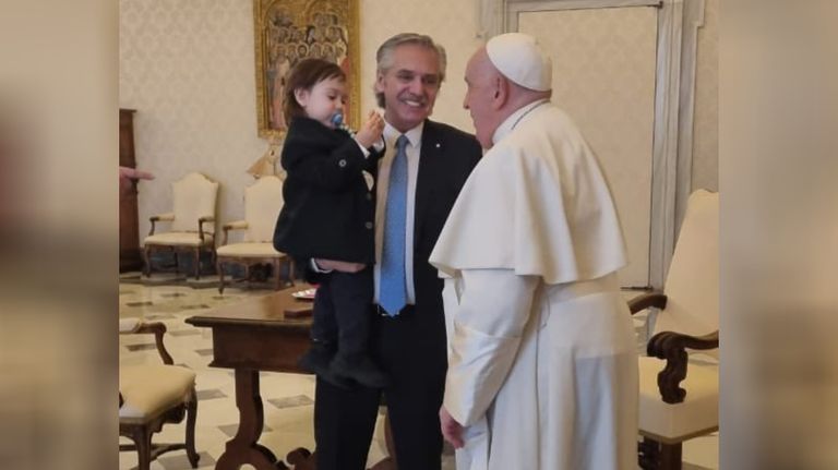 Alberto Fernández y el Papa Francisco
