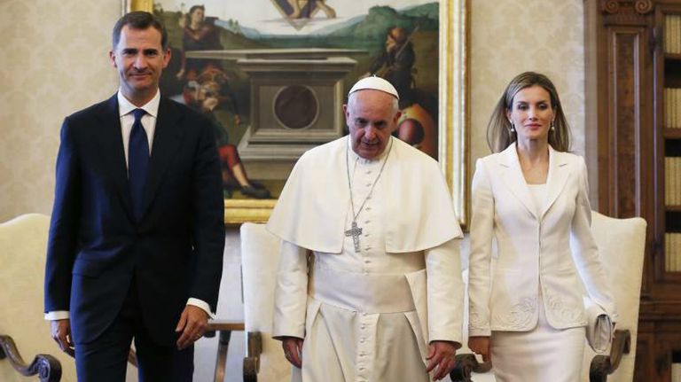 rey felipe papa francisco