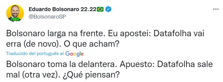 Eduardo Bolsonaro 20221002