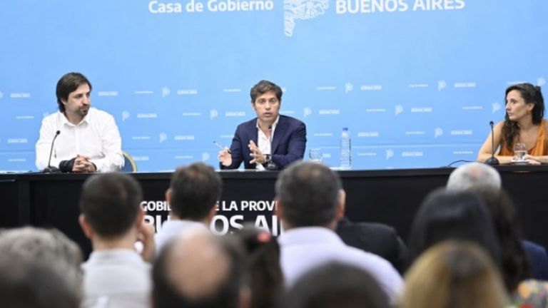 Axel Kicillof presentó la receta electrónica