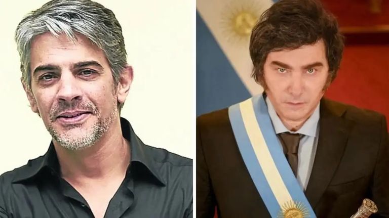 Pablo Echarri y Javier Milei