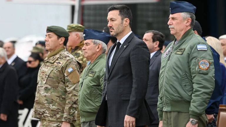 El ministro de Defensa, Luis Petri 20240506