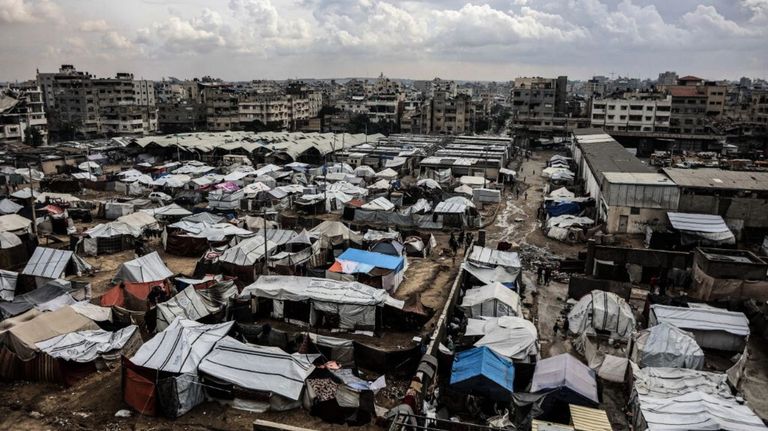 ​La crisis humanitaria en la Franja de Gaza mantiene a millones de palestinos desplazados

