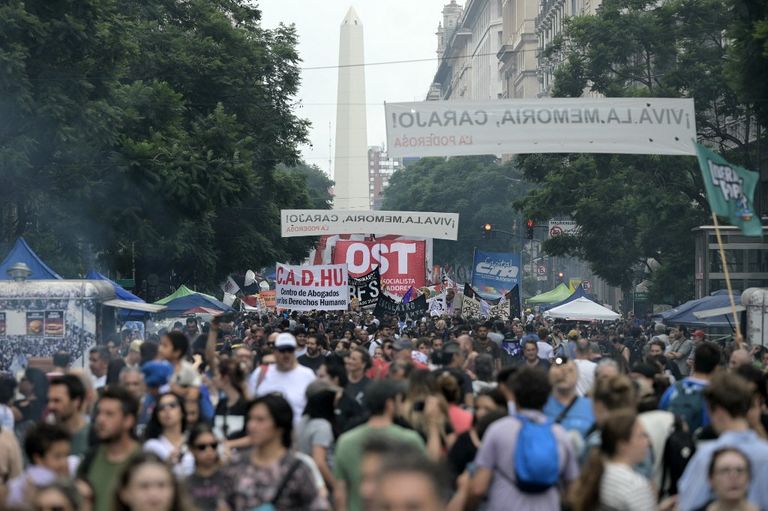 Marcha por el Día de la Memoria